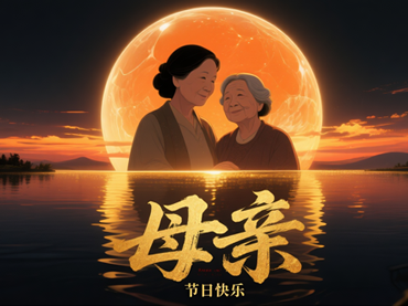 愿時(shí)光慢行，讓陪伴更長(zhǎng)，母親節(jié)快樂(lè)！